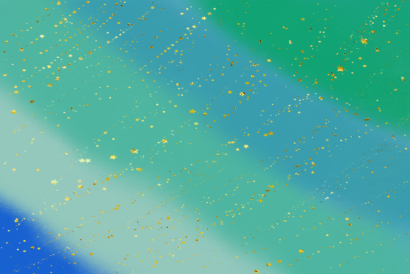 Green and Blue Watercolor Background