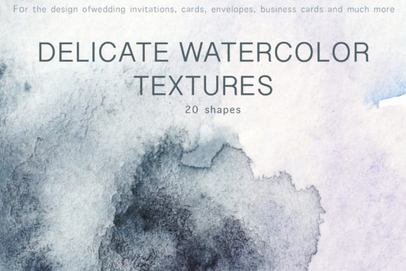 Watercolor Textures for Invitations